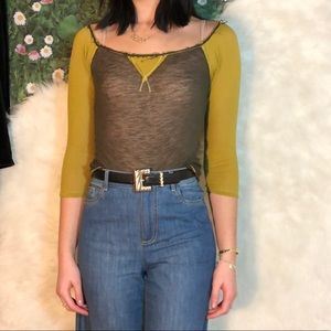 Free People Lounge Top